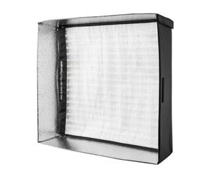 Walimex pro Softbox pour Panneau Flex LED 500 Bi Color Boîte à lumière rectangulaire 65 x 50 x 10 cm Diffuseur Frontal Photographie Produits Portraits Équipement Streaming