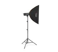 Walimex Pro Stager 400 HSS Set Single - Flash Studio 400 WS, récepteur 2,4 GHz, Mode HSS, lumière LED, pour Pros