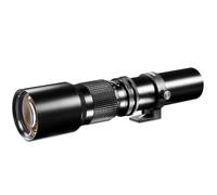 Walimex pro Téléobjectif 500/8,0 Objectif à lentilles DSLR Pour Fuji X Plein format et APS-C Téléobjectif avec diaphragme intégré Mi
