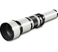 Walimex pro Téléobjectif 650-1300 mm 1:8-16 CSC pour Sony E - Zoom manuel, compatibilité plein format & APS-C, avec sac de rangement et bouchons