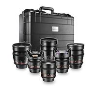 Walimex Pro VDSLR All Star Set II pour Sony (incl. Lentille Fish-eye, objectif 35mm, lentille de 14mm, lentille de 85mm, lentille 24mm, 16mm)
