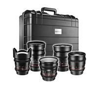 Walimex Pro VDSLR Kit avec étui extérieur pour SONY E APS-C Set vidéographie objectif