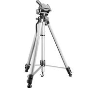 Walimex pro WT-3570 Trépied Basic 168 cm Couleur argentée, Trépied Vidéo avec Niveau à Bulle et Rotule 3D, Trépied Voyage avec Housse, Trépied DSLR, DSLM, Appareil Photo Numériques et Caméras d’Action