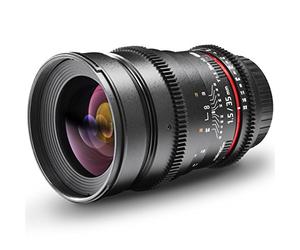 Walimex ProObjectif 35/1,5 Video DSLR pour Fuji X