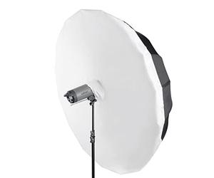 Walimex Reflex Umbrella Set Ø180cm - Design 2 en 1 pour des résultats professionnels : Parapluie Reflex et parapluie softbox en un, compact et polyvalent pour les déplacements