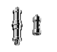 Walimex Set 1x Vis Adaptateur fileté 3/8" vers 1/4" & 1x Adaptateur fileté 3/8" vers 1/4" – Vis pour Trépied - Raccord filet- Accessoires Caméra Monopod & Pied luminaire – Studio Photo Caméra