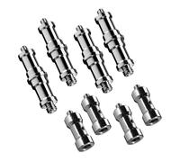 Walimex Set 4x Vis Adaptateur fileté 3/8" vers 1/4" & 4x Adaptateur fileté 3/8" vers 1/4" – Vis pour Trépied - Raccord filet- Accessoires Caméra Monopod & Pied luminaire – Studio Photo Caméra