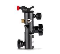 Walimex Support de flash et parapluie en métal (pour flashes compacts et parapluies réflecteurs et translucides)