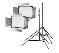 Walimex Versalight 500 Bi Color Lot de 2 Ampoules LED