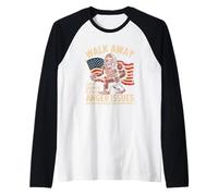 Walk Away Je suis Un Vieil Homme Grincheux J'Ai des problèmes de colère Bigfoot Manche Raglan