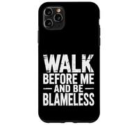Walk Before Me and Be Blameless Discipline spirituelle ||- Coque pour iPhone 11 Pro Max