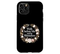 Walk Before Me and Be Blameless Spiritual Discipline - Coque pour iPhone 11 Pro