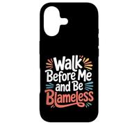 Walk Before Me and Be Blameless Spiritual Discipline |- Coque pour iPhone 17