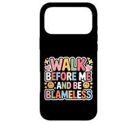 Walk Before Me and Be Blameless Spiritual Discipline - Coque pour iPhone 17 Pro Max