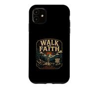 Walk by Faith Christian Hiking 2 Corinthiens 5 7 Coque pour iPhone 11