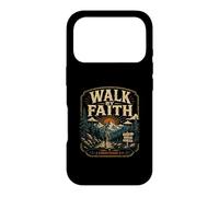 Walk by Faith Christian Hiking 2 Corinthiens 5 7 Coque pour iPhone 17 Pro