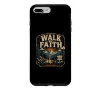 Walk by Faith Christian Hiking 2 Corinthiens 5 7 Coque pour iPhone 7 Plus/8 Plus