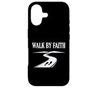 Walk by Faith Inspiration des croyances religieuses Coque pour iPhone 17