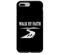 Walk by Faith Inspiration des croyances religieuses Coque pour iPhone 7 Plus/8 Plus