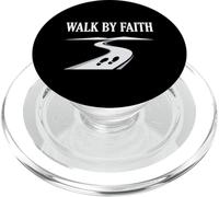 Walk by Faith Inspiration des croyances religieuses PopSockets PopGrip pour MagSafe
