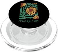 Walk by Faith Jesus Christ Bible Citation PopSockets PopGrip pour MagSafe