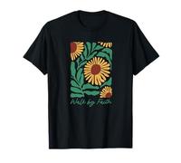 Walk by Faith Jesus Christ Bible Citation T-Shirt
