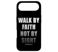 Walk by Faith Not by Sight 2 Corinthians 5:7 Christian Text Coque pour iPhone Air
