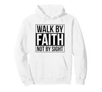 Walk by Faith Not by Sight Verse Bible Women Luke Scripture Sweat à Capuche