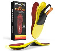 Walk Comfort Insoles - Welnove Pain Relief Insoles with Arch Support Cushion Inserts for Walking, Work & Travel - All-Day Comfort for Standing on Feet,Anti Fatigue Insoles - L