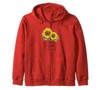 Walk Faith Not by Sight Tournesol Faith Beau Verset Sweat à Capuche