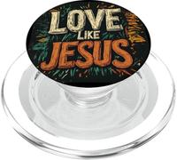 Walk in Faith and Love Like Jesus Costume pour Homme et Femme PopSockets PopGrip pour MagSafe