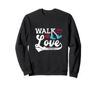 Walk in Love, Femmes et Jeunes Sweatshirt
