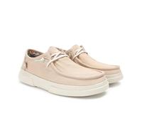 WALK IN PITAS | Dafne | Mocassins pour Femmes | Chaussures Bateau pour Dames | Slipon Loafers | Baskets d'été | Sneakers | Pantoufles d’été | Chaussures de Walkinpitas | Beige 37