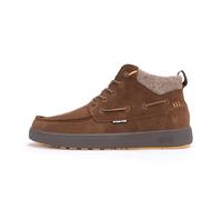 WALK IN PITAS | KENT | Bottes Homme Casual en Daim avec Lacets Élastiques | Bottines Urbaines | Chaussures Hiver | Camel 43