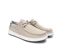 WALK IN PITAS | Nias | Mocassins pour Hommes | Chaussures Bateau | Slipon Loafers | Baskets d'été | Sneakers | Pantoufles Estivales | Chaussures de Walkinpitas | Beige 41