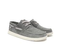 WALK IN PITAS | WP150 Boat Washed | Mocassins pour Hommes | Chaussures Bateau | Slipon Loafers | Baskets d'été | Sneakers | Pantoufles d’été | Chaussures de PITAS | Gris 44