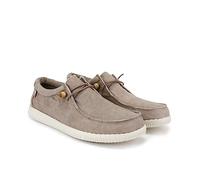 WALK IN PITAS | WP150 WALLABI Washed | Mocassins pour Hommes | Chaussures Bateau | Slipon Loafers | Baskets d'été | Sneakers | Pantoufles d’été | Chaussures de PITAS | Beige 44