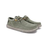 WALK IN PITAS Mocassins pour hommes WP150 WALLABI Washed Kaki Taille 44