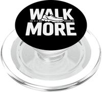 Walk More Marche Quotidienne 10000 Pas PopSockets PopGrip pour MagSafe