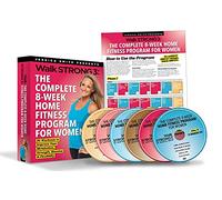 Walk Strong 3: The Complete 8 Week Home Fitness Program for Women Ultimate DVD Collection [6 disc set, wall calendar