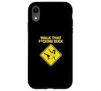 Walk That Duck Drôle Drag Queen Dance Meme Coque pour iPhone XR