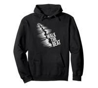 Walk The Beat Musique et Danse Graphique Hip Hop Rap Sweat à Capuche