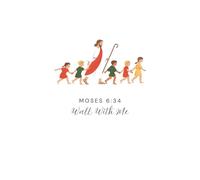 Walk With Me: 2026 Youth Theme for The Church of Jesus Christ of Latter-day Saints: 6" x 9", 100 wide ruled notebook sheets for spiritual thoughts, documentation, goal tracking, planning: Moses 6:34