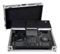 Walkasse Pro XDJ-RX3 W LTS Silver Flight Case Haut de Gamme pour Contrôleur DJ - Protection en Mousse Dense, Support Ordinateur, Passage de Câbles Sécurisé. Compatible avec Pioneer XDJ-RX3 et XDJ-RX2