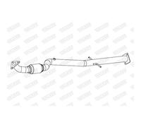 WALKER 10911 Tuyau d'échappement sans pièces de montage avec tuyau flexible Avant