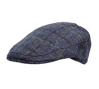Walker and Hawkes - Abraham Moon Tweed Alfred Flat Cap - Royal Navy - Medium (58cm)