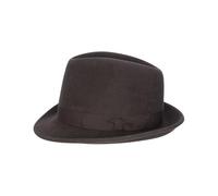 Walker and Hawkes - Chapeau Gregson Trilby en Laine feutrée - Marron - XL (60cm)