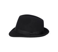 Walker and Hawkes - Chapeau Gregson Trilby en Laine feutrée - Noir - L (59cm)