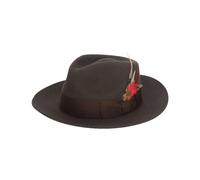 Walker and Hawkes - Chapeau Outback Preston en Feutre de Laine - Brown - XXL (61cm)