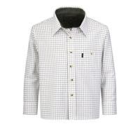 Walker and Hawkes - Chemise pour Enfant Mickleton - 100% Coton - Manches Longues/à Carreaux - Style Campagne - Vert - 5-6 Ans